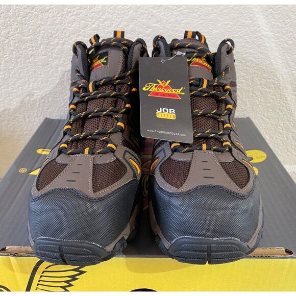 THOROGOOD Crosstrex Mens 9.5 W Mid Composite Toe EH Rated Waterproof Boots main image 5